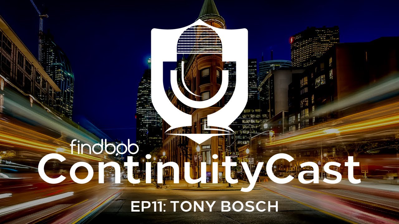 ContinuityCast EP11 - Tony Bosch