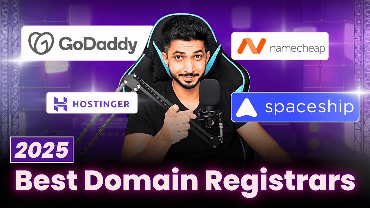 7 Best Domain Name Registrars In India (2025) 🇮🇳 – सबसे सस्ता और अच्छा Registrar 🔥✨
