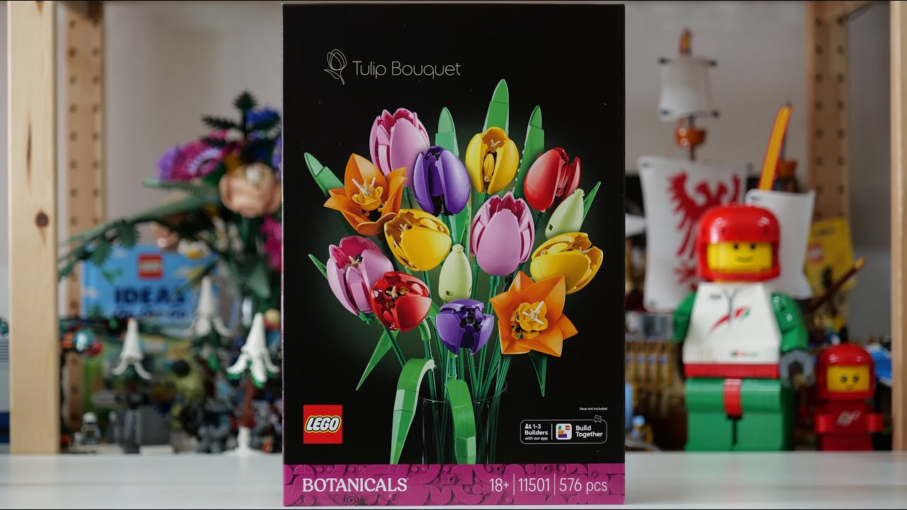 LEGO Botanicals 11501 Букет тюльпанов — обзор LEGO Speed ​​Build