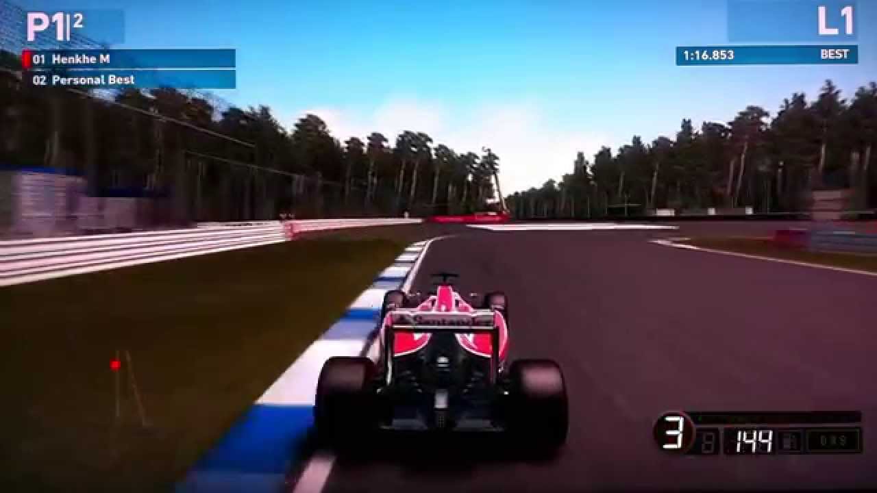 F1 2014 gameplay Germany | 1:16.193, ALL assists OFF