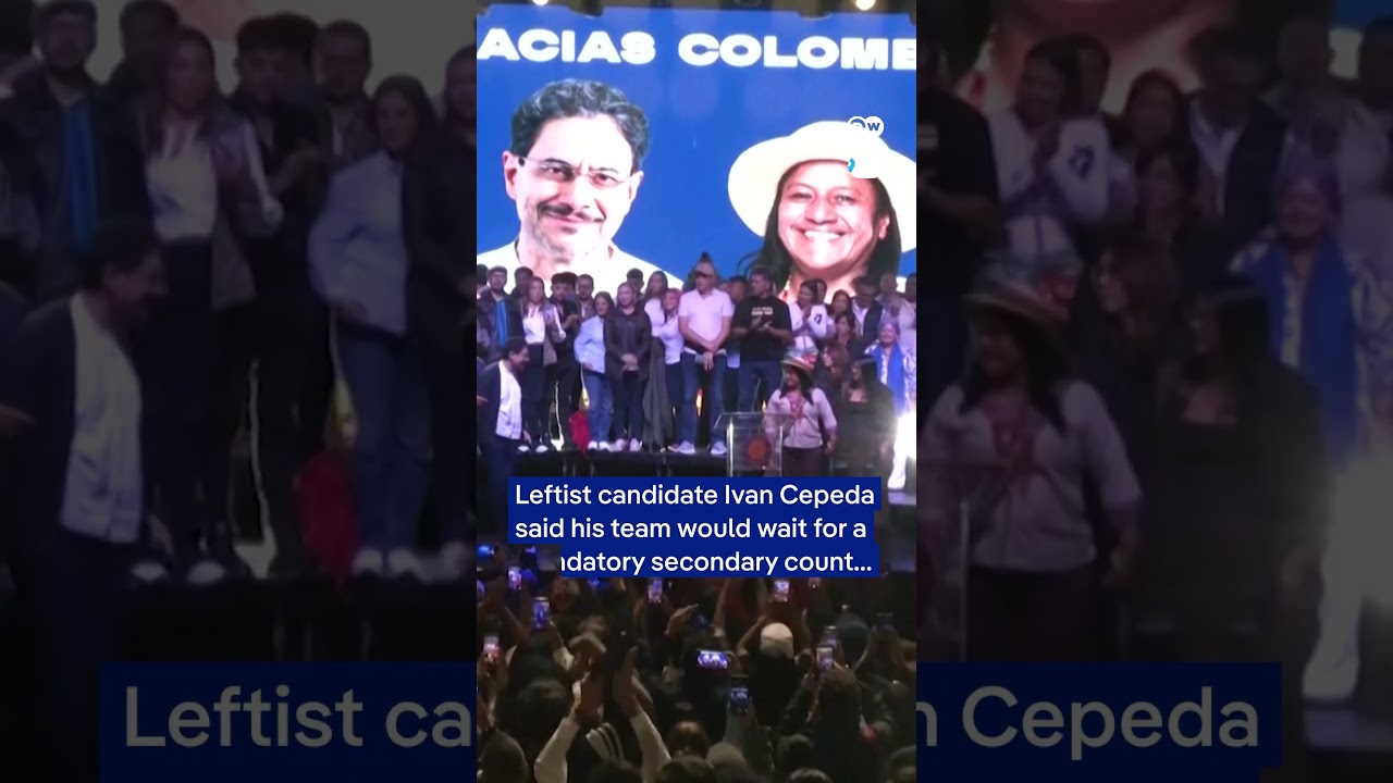 Colombian right-wing candidate claims election victory | DW News