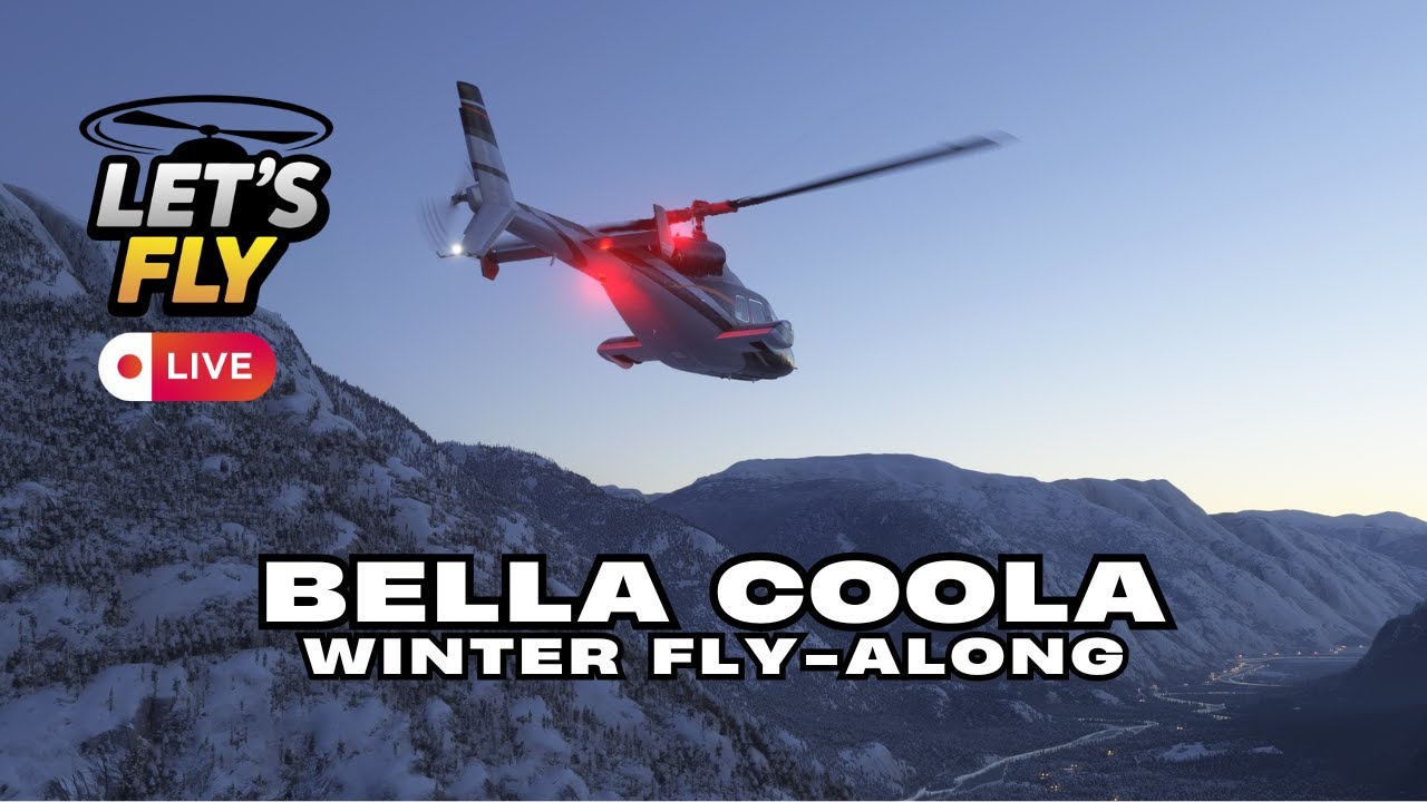 Fly With Me! Bella Coola in Winter | MSFS 2024