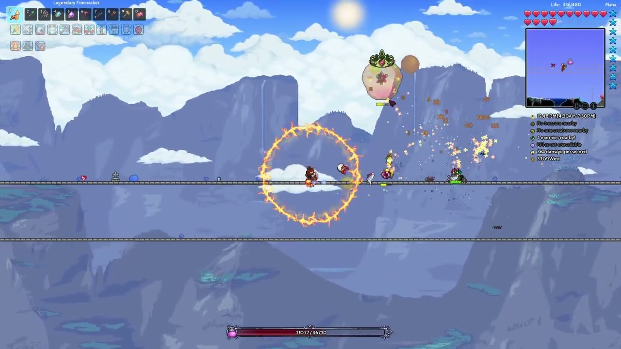Queen slime summoner (master mode)
