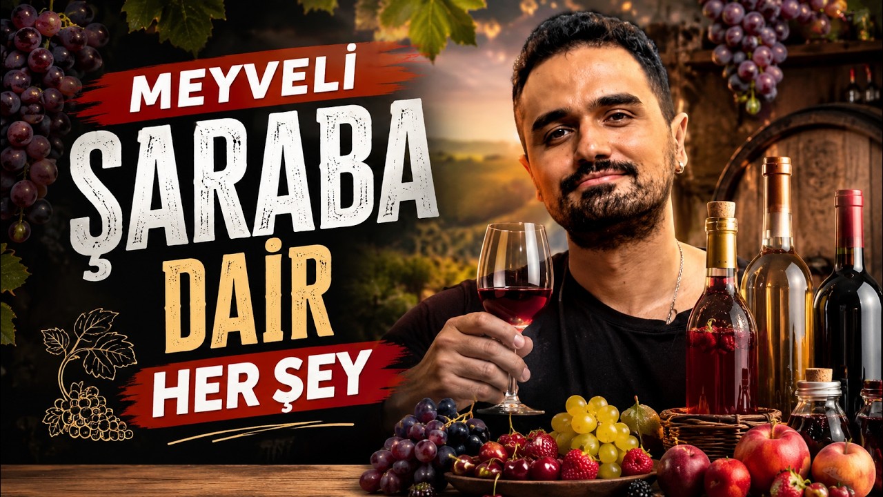 ŞARAP NEDİR |  MEYVELİ ŞARABA DAİR HER ŞEY