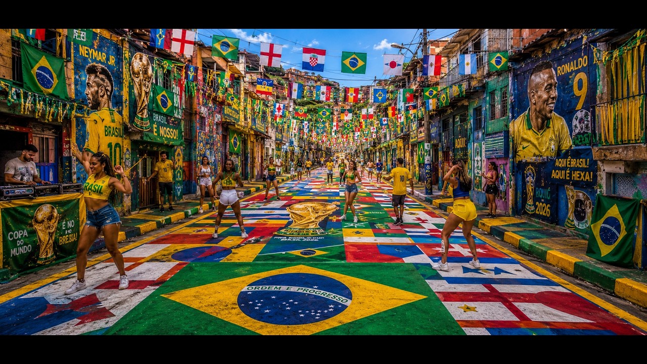 O BRASIL PAROU 🇧🇷🔥 FUNK DA COPA 2026 | HIT DO HEXA | M&Uacute;SICA DA SELE&Ccedil;&Atilde;O BRASILEIRA | FUNK BRASIL