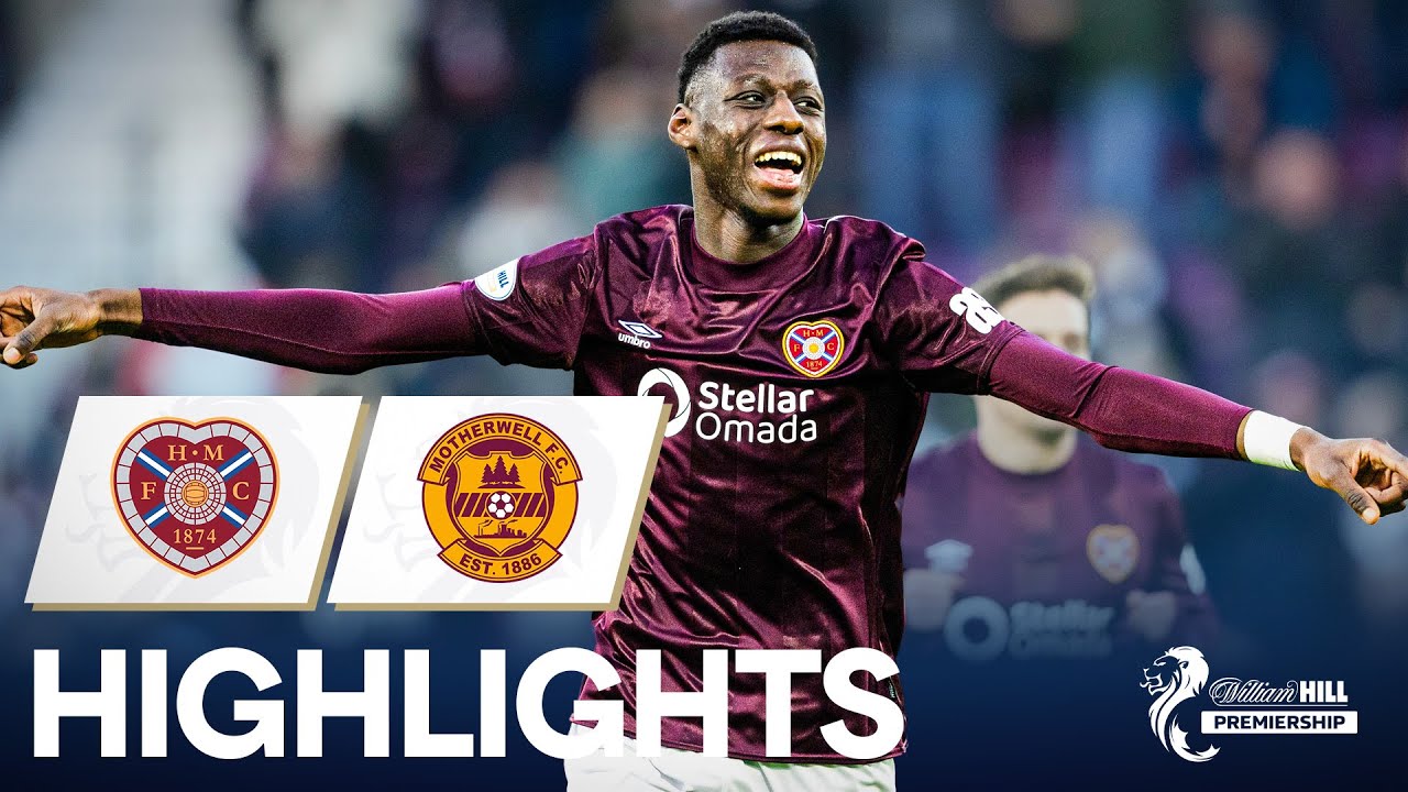 Hearts 1-0 Motherwell | Musa Magic Sends Hearts Clear Of Bottom | William Hill Premiership