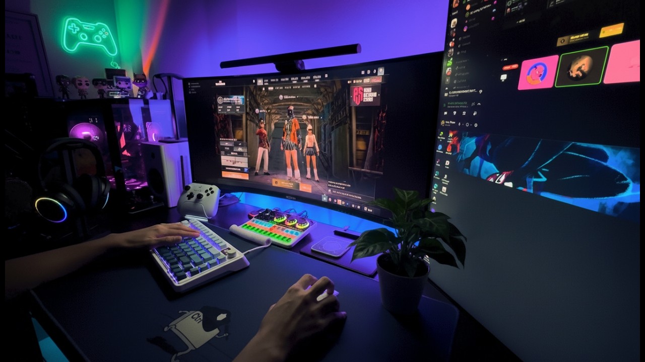 1 Hour of Cozy PUBG 🎧 Keyboard ASMR & Deep Focus Lofi Music