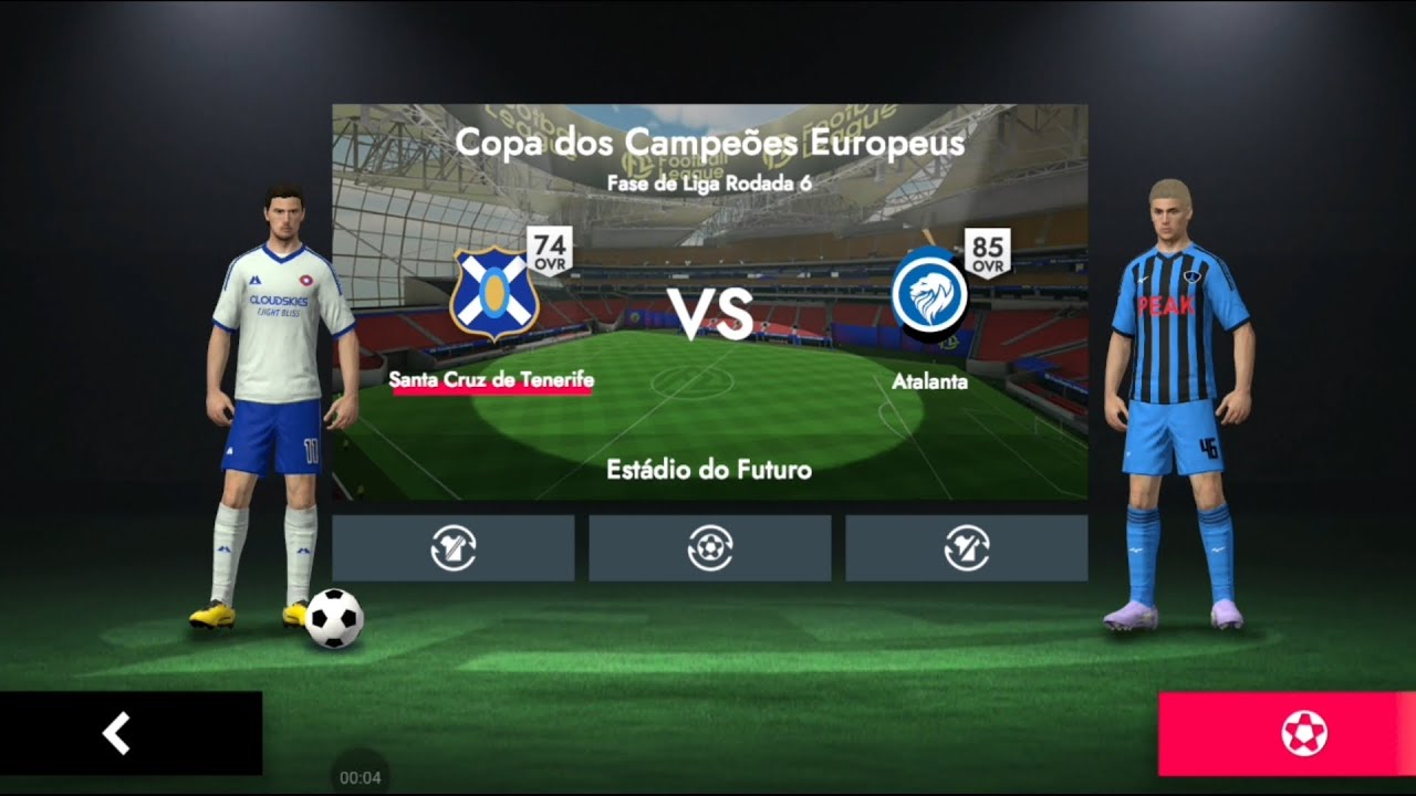 Liga dos campeões 2029 6° Rodada 