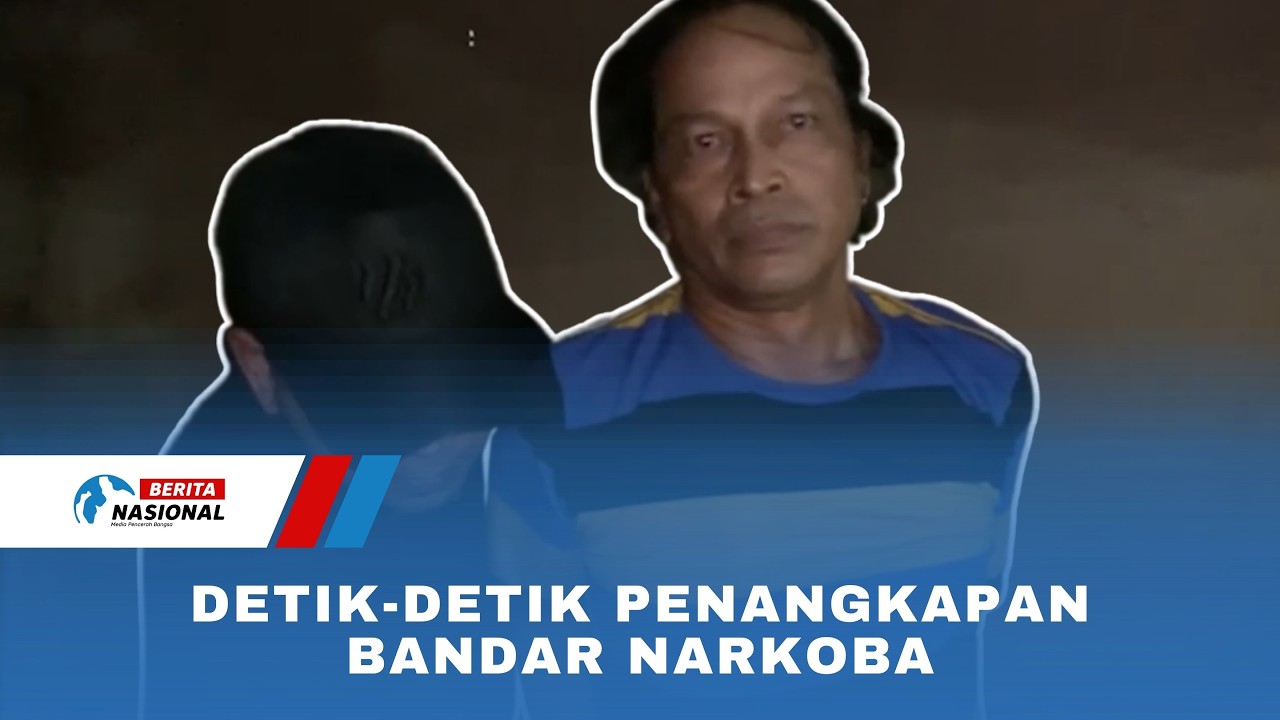 Detik-Detik Penangkapan Bandar N4rkoba