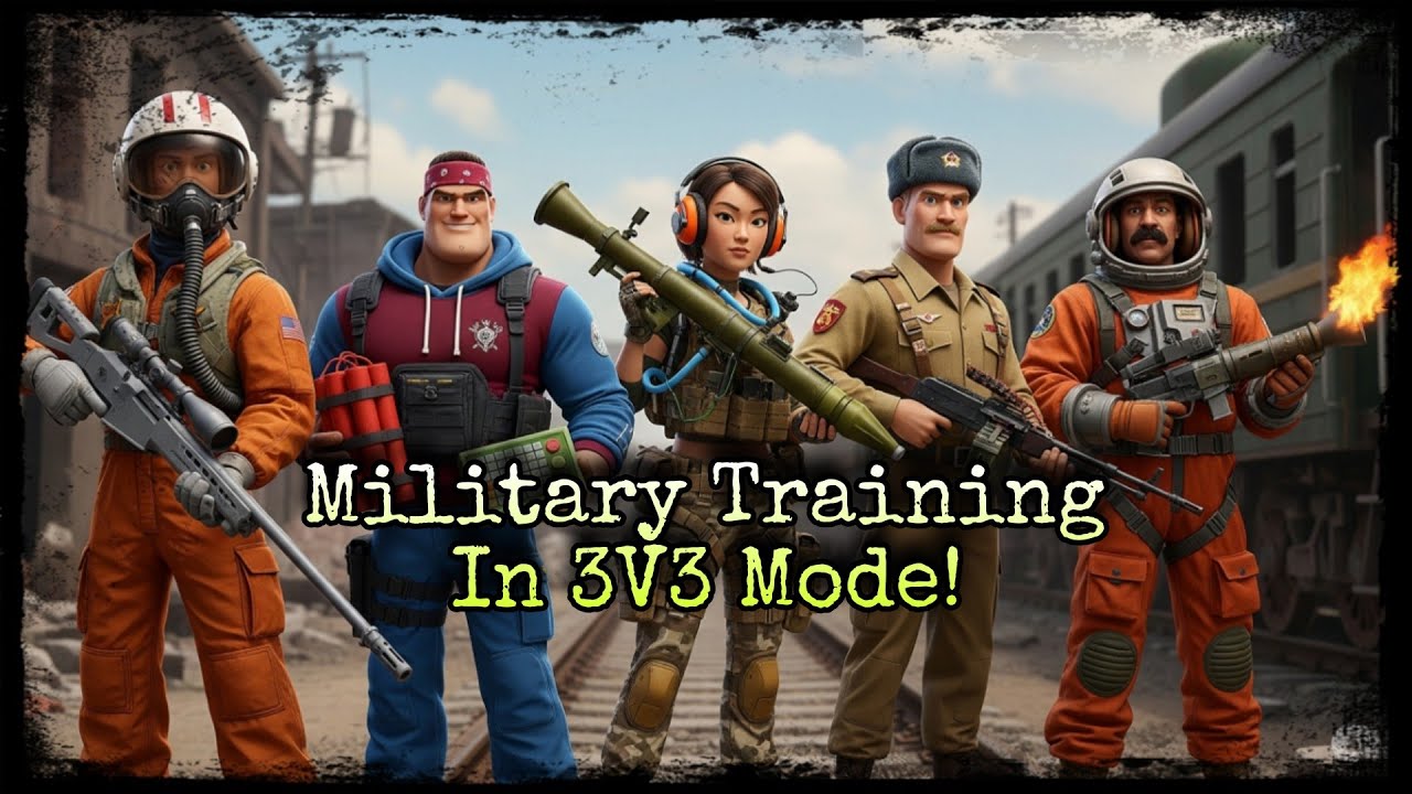 Tacticool - Military Training in 3V3 Mode!