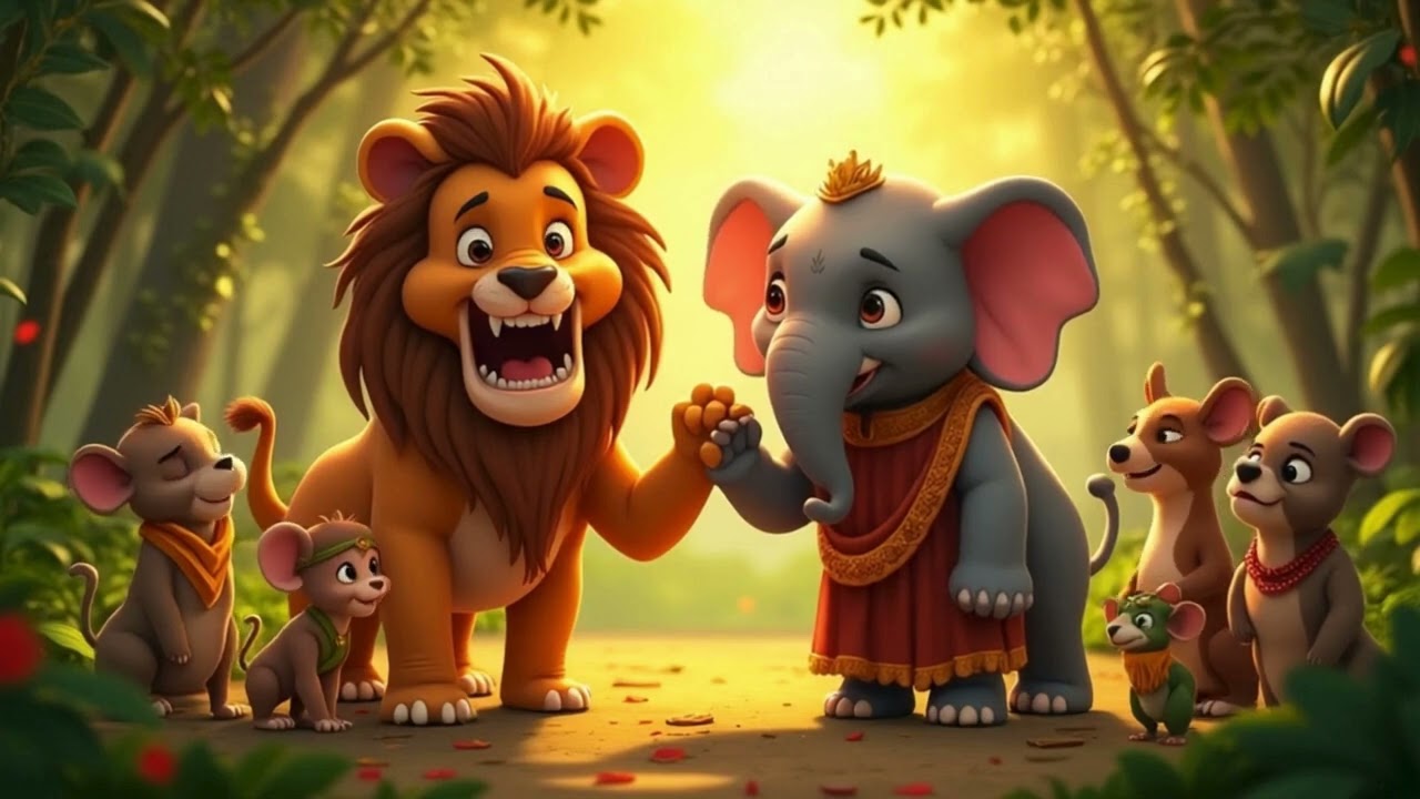 The Jungle Wedding of Elephant Raja || haathi raja ki shaadi