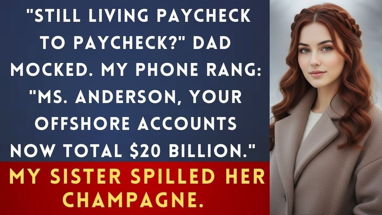 At New Year's Dinner They Called Me Poor—Then My Bank Called About The Billions