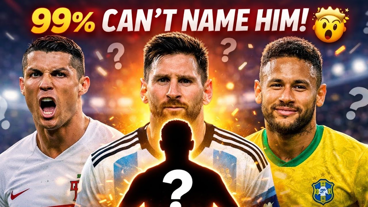 99% of Fans Can’t Name This Player Who Played With Cristiano Ronaldo, Lionel Messi & Neymar! 🤯⚽