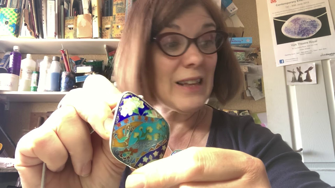 Linda Connelly Enamels - More about finishing the Enamel surface