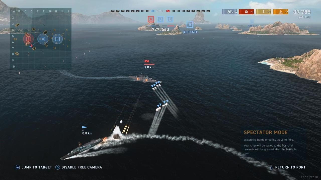 Lightning to rescue! | World of Warships: Legends