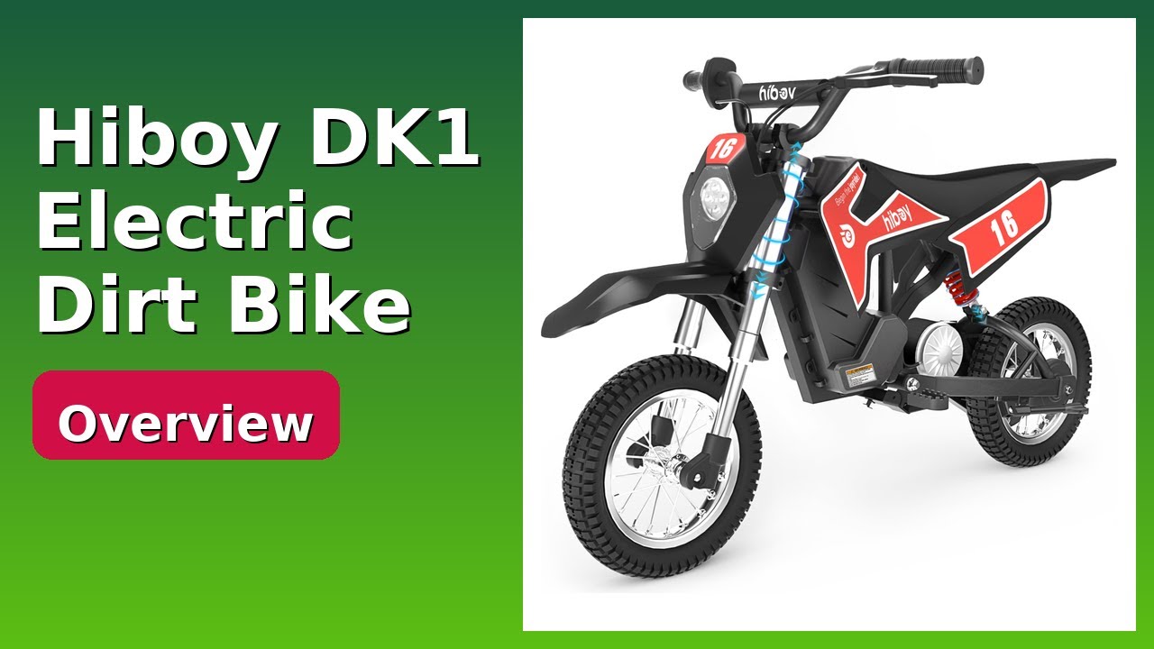 REVIEW (2026): Hiboy DK1 Electric Dirt Bike. Features.
