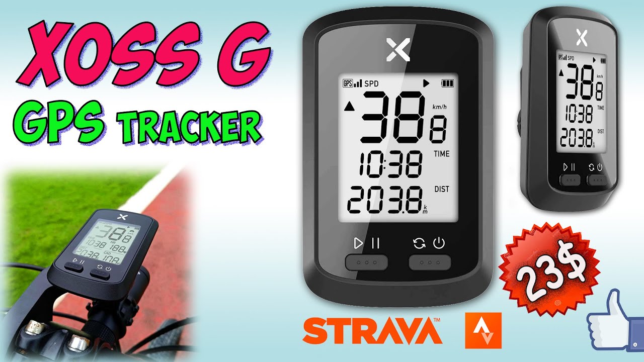 XOSS G доступный GPS вело трекер ♦ Распаковка и полный обзор.