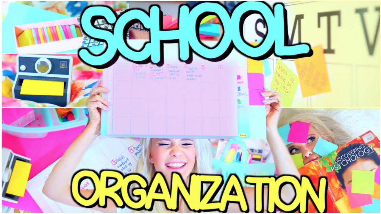 Back To School DIY Organization Ideas + Study Tips!