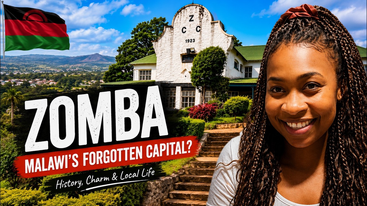 The First Capital City of Malawi 🇲🇼 | Zomba | The colonial capital #zomba #malawi