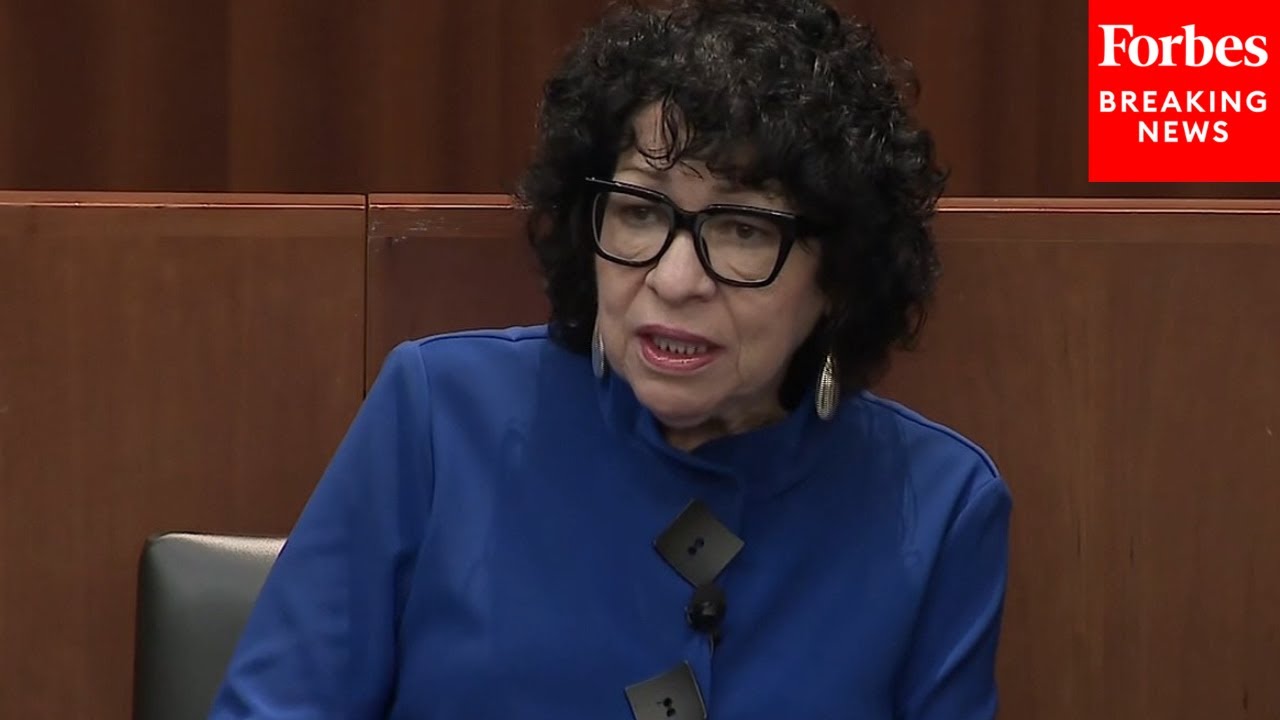 Sonia Sotomayor: If A Lawyer-Trained Lawmaker Criminalizes Free Speech, Their Law School Has Failed