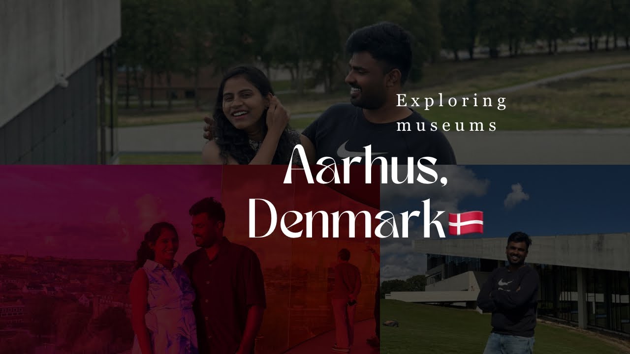 Exploring museums in Aarhus, Denmark🇩🇰 in 7th month pregnancy♥️🥰