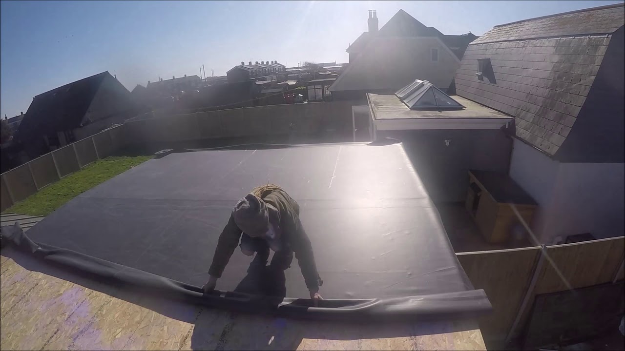 DIY - How to Install a Rubber Roof by Permaroof .