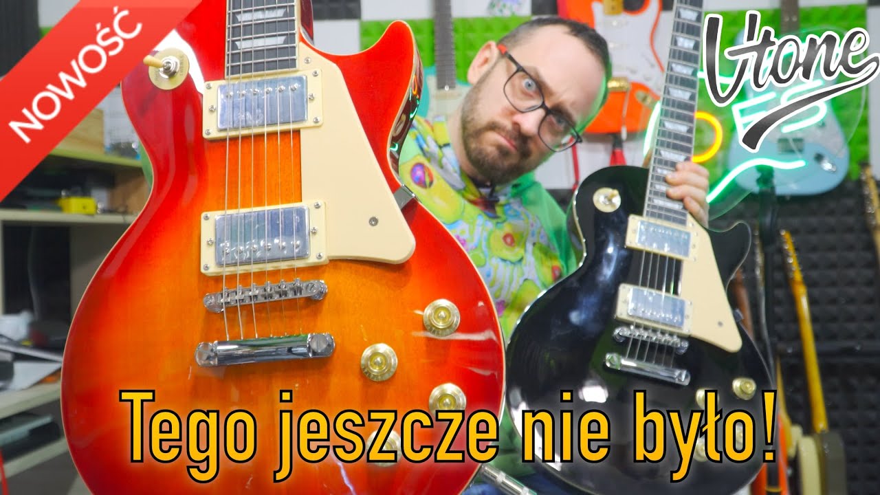 Tania, fajna gitara typu Les Paul na początek: V-TONE VLP1 -  NOWOŚĆ 2025!