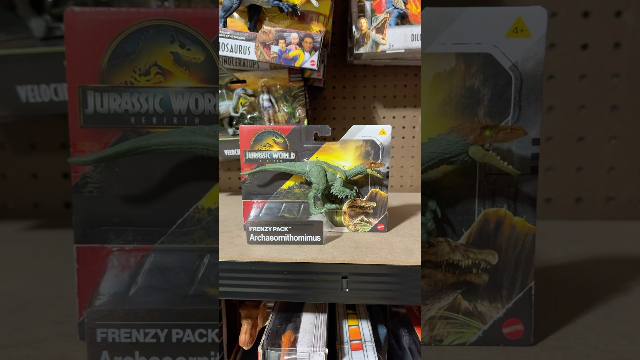 Jurassic World Rebirth Archaeornithomimus! #jurassicworld #matteljurassicworld #toys #collection