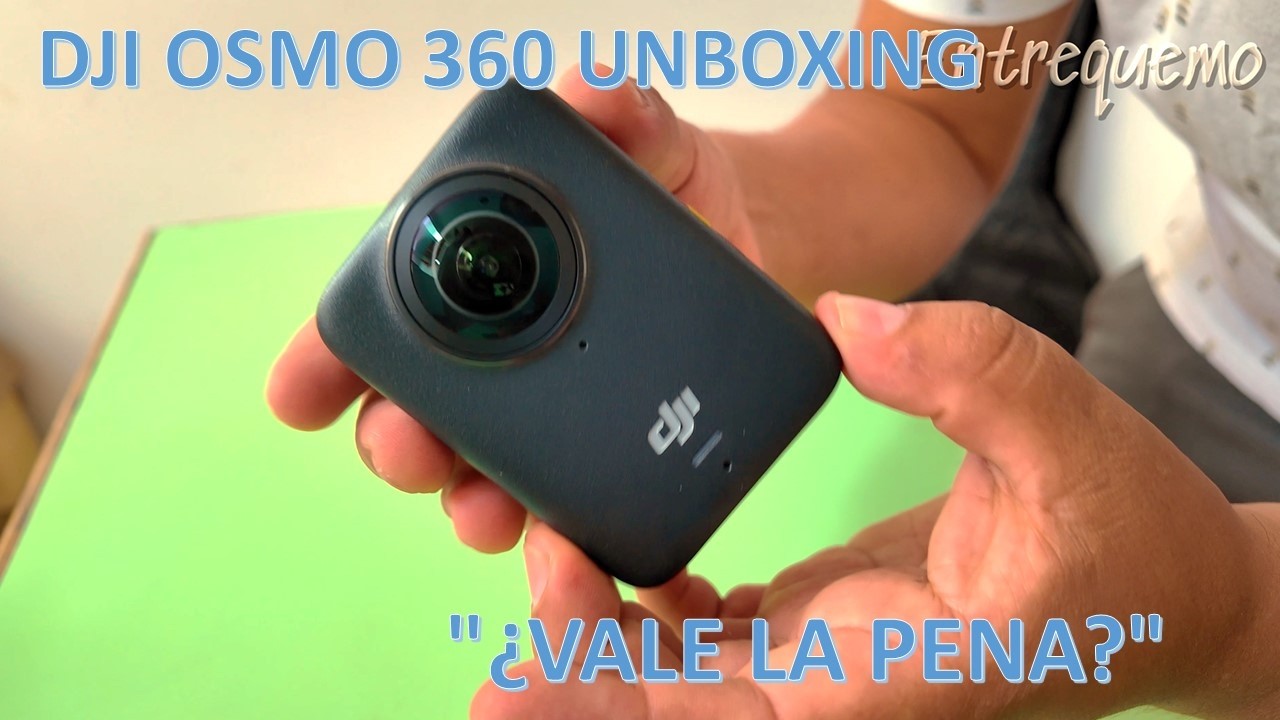 ¡UNBOXING DJI Osmo 360! 😱 La Nueva Cámara 360° ¿Vale la Pena?