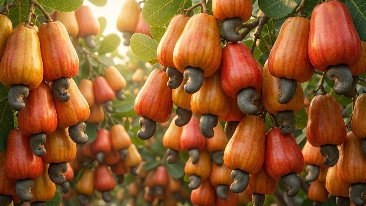 Ontspannende Cashewboerderij Documentaire | Grootschalige Cashewplantage Rustig & Kalmerend