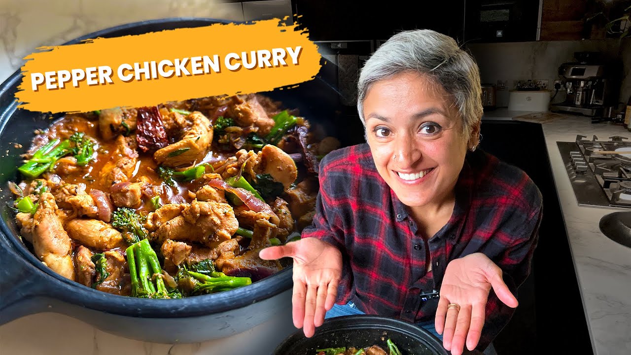 Perfect curry for this weather - PEPPER CHICKEN CURRY! Curry in 30 minutes!