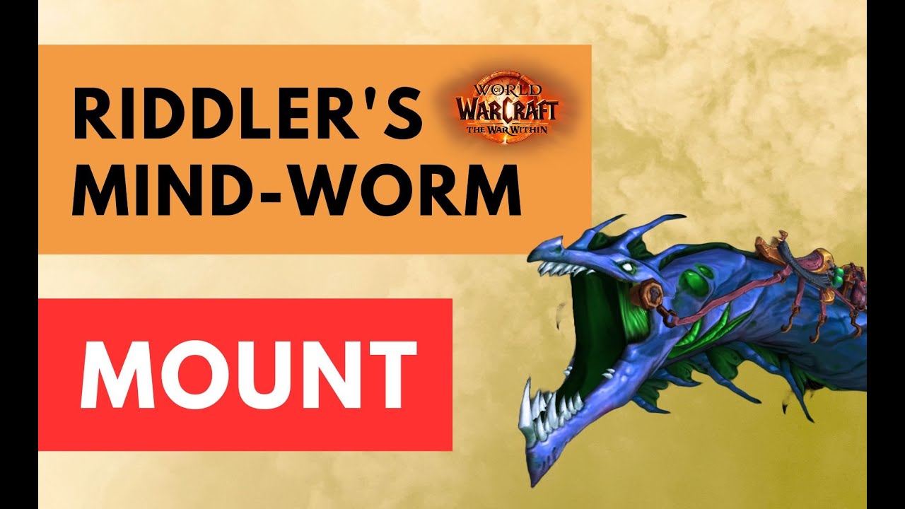 Unlock the Riddler&rsquo;s Mind-Worm &ndash; A Mysterious Mount Hunt!/ HOW TO / WOW/ WorldOfWarcraft