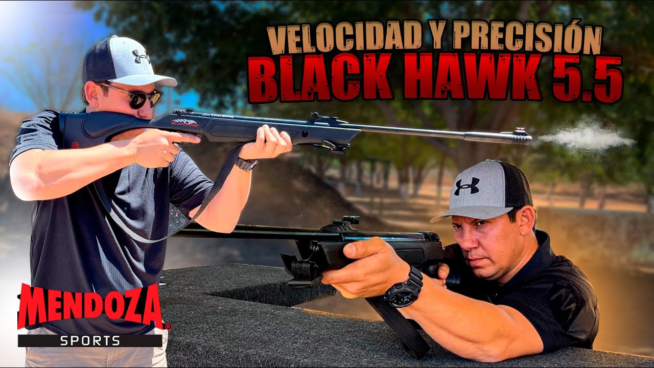 BLACK HAWK 5.5 DE MENDOZA-VELOCIDAD Y PRECISIÓN, ESPECIAL PARA TIRO DEPORTIVO Y CONTROL DE ROEDORES