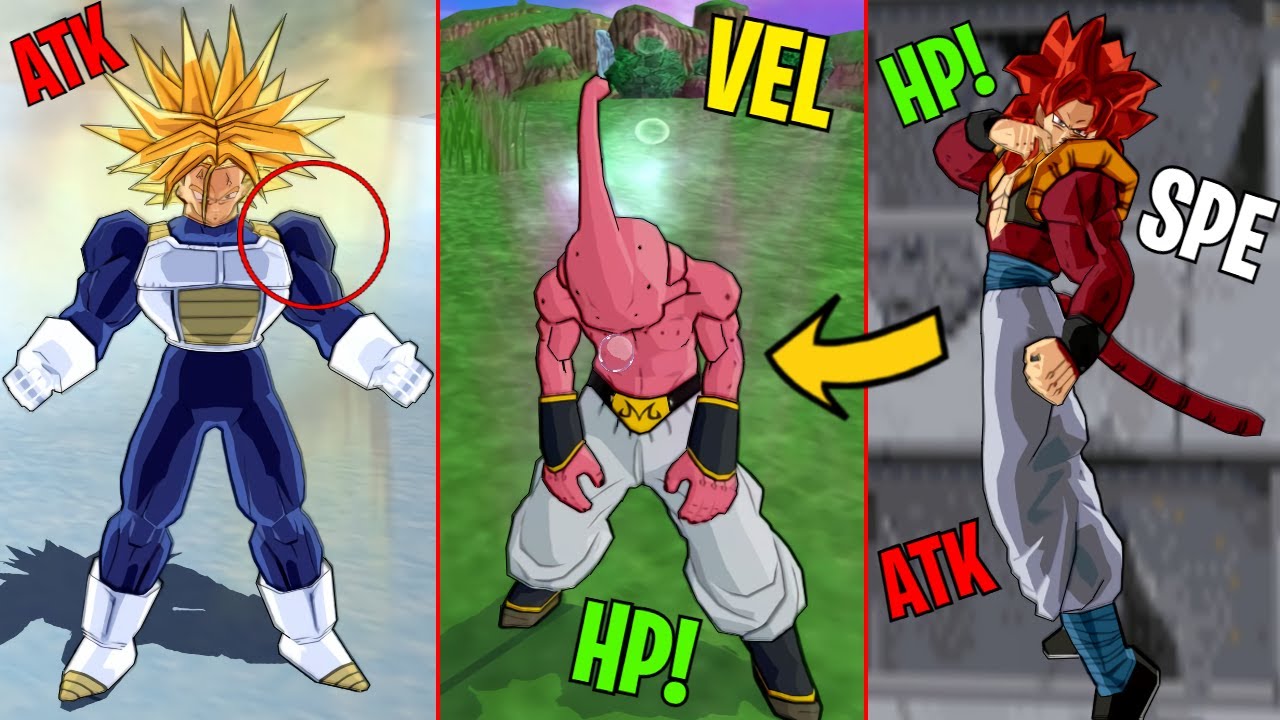 Los 10 MEJORES PERSONAJES del TENKAICHI 3 | Zenkai Z