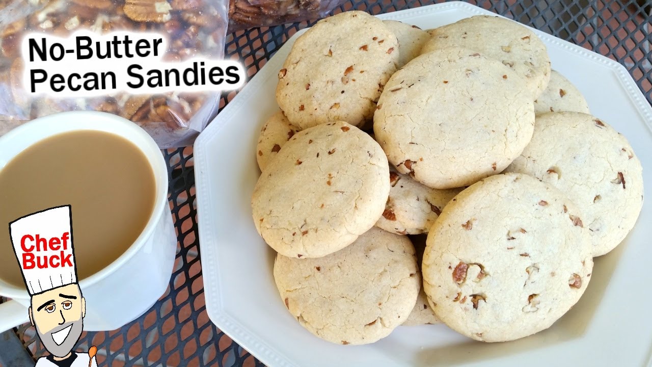 No-Butter Pecan Sandies Cookie Recipe for the Self Delusional