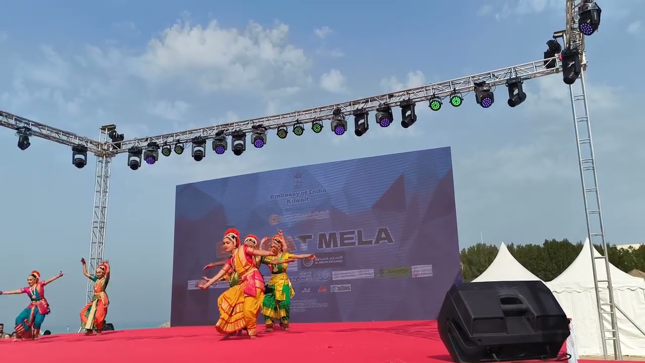 भारत मेला कुवैत सिटी इंडियन एम्बेसी #dance भारतमेला#कुवैत #पोरोगराम #song 