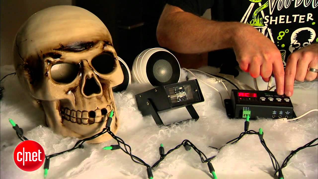 CNET How To - Animate scary props for Halloween