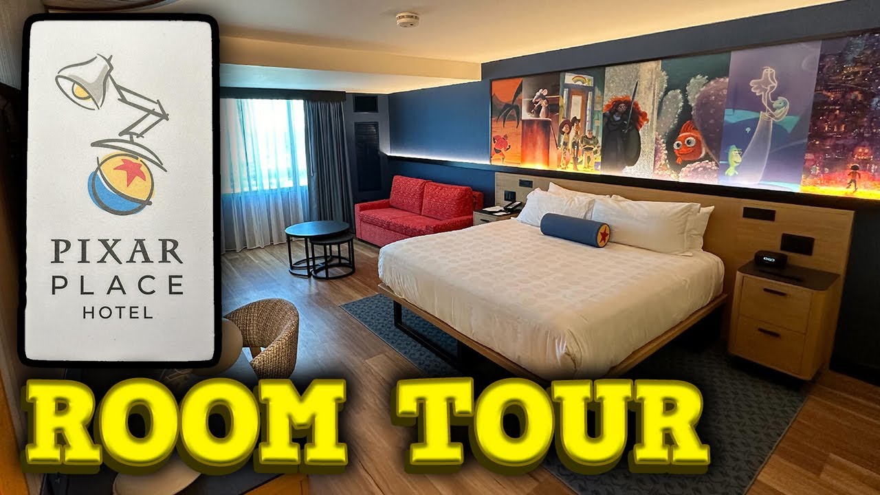 Pixar Place Hotel Standard Room Tour - NEW Disneyland Resort 2024