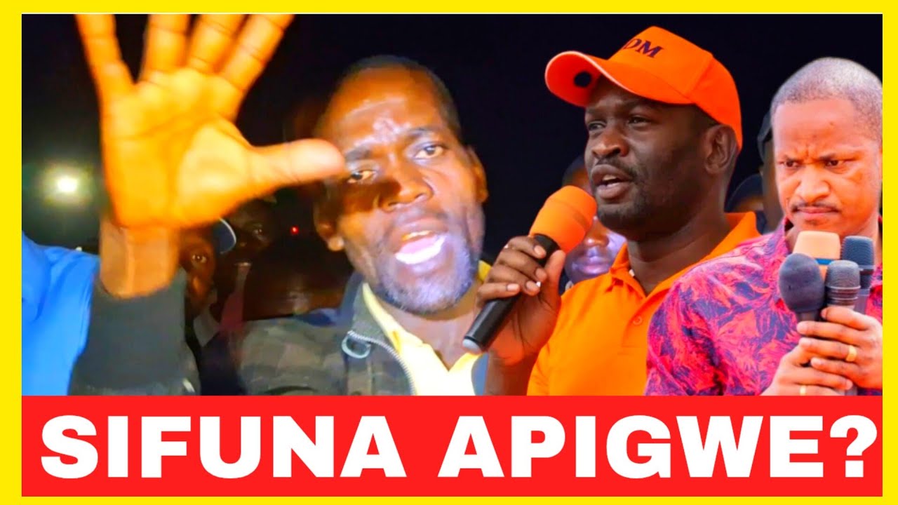 SIFUNA APIGWE!!OBURU ODINGA SUPPORTER SAYS