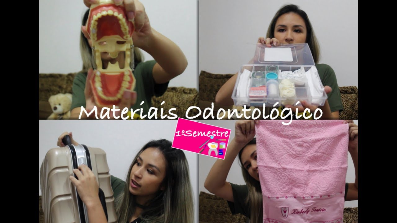 MATERIAIS DO 1ºSEMESTRE #ODONTO