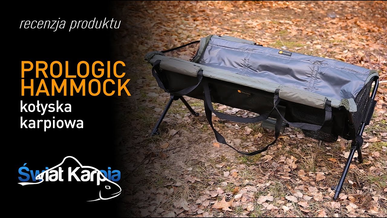 Kołyska karpiowa Prologic Hammock - recenzja Świat Karpia (HD)