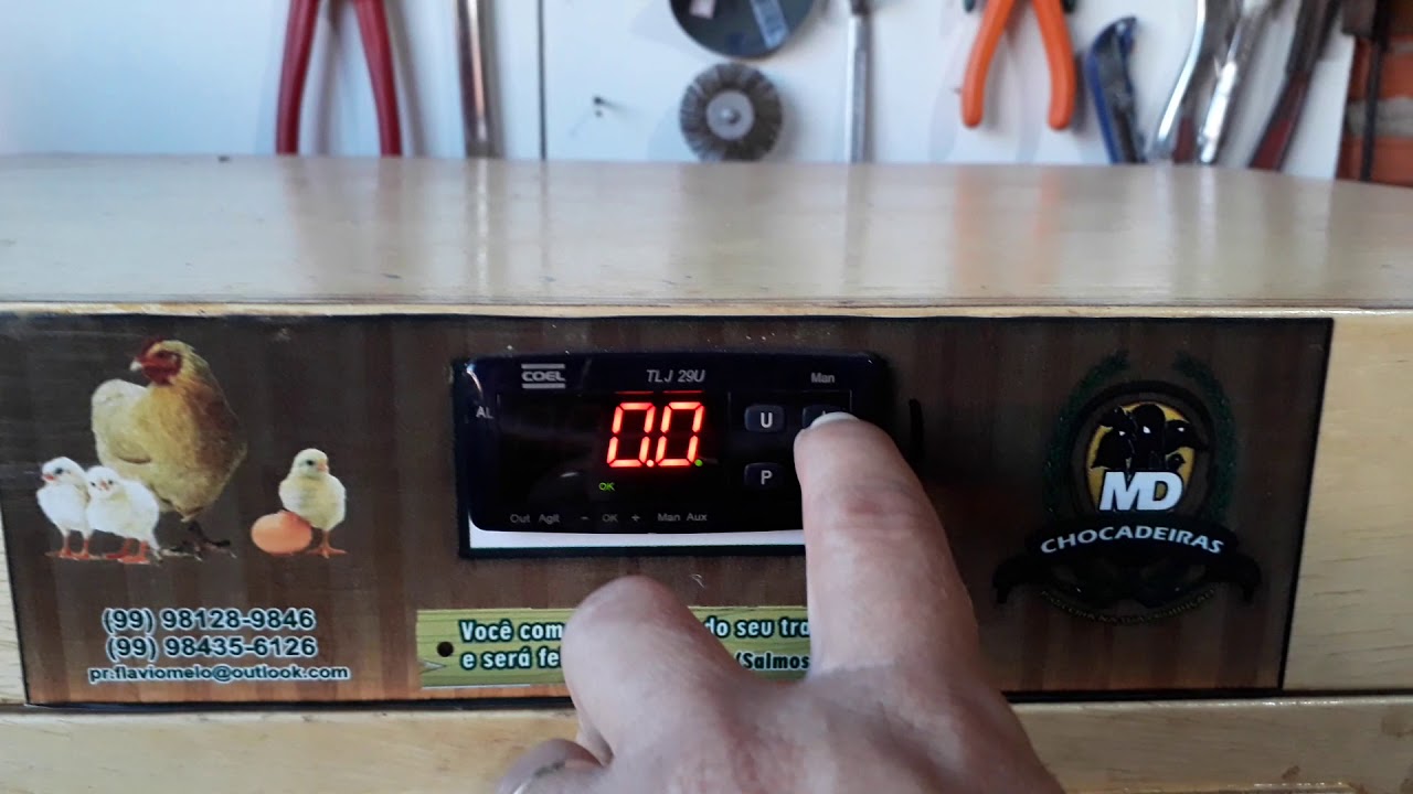 Como calibrar Termostato digital TLJ29U Coel