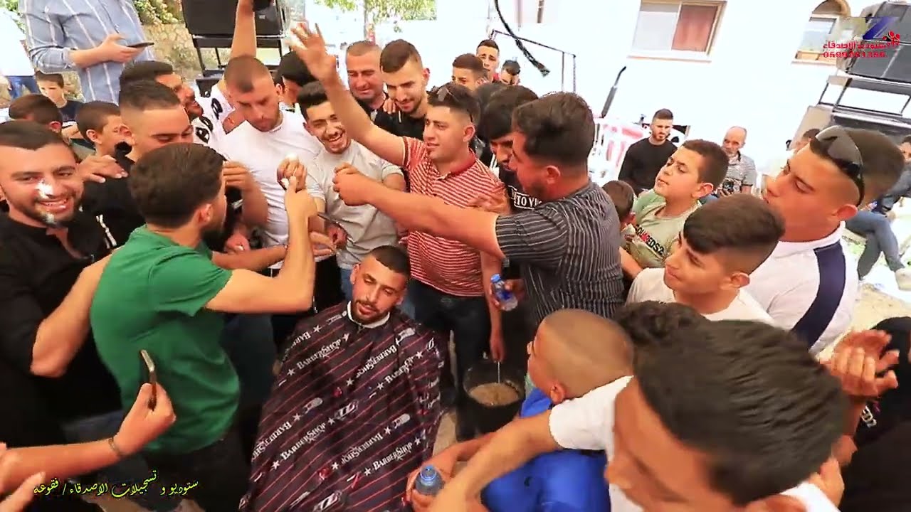 زيانة و حلاقة العريس فايز ابو حسن عربونه الفنان محمد تركمان