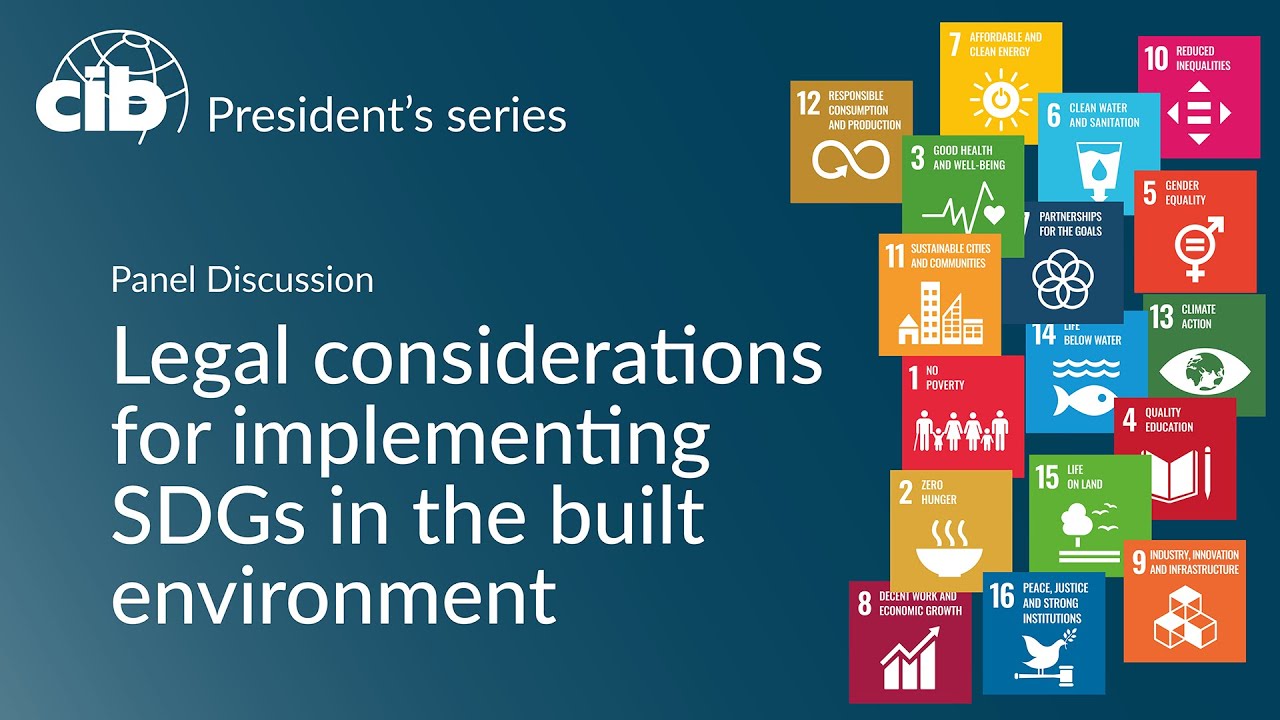 Legal considerations for implementing SDGs in the built environment