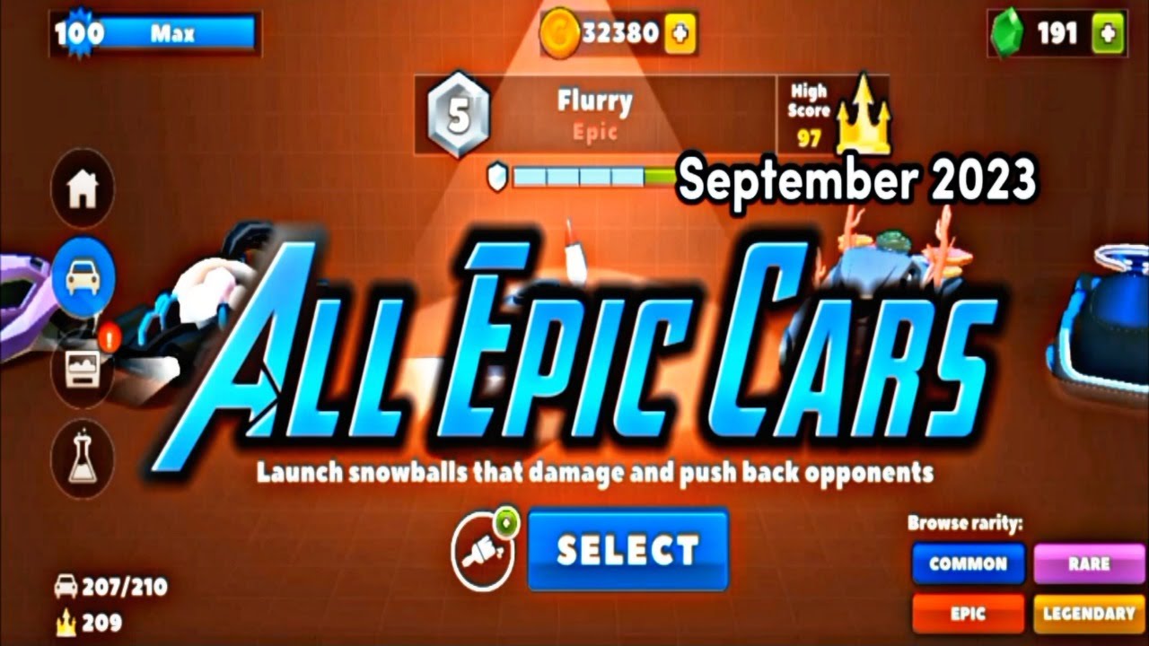 All Epic Cars and their Abilities | Crash of Cars