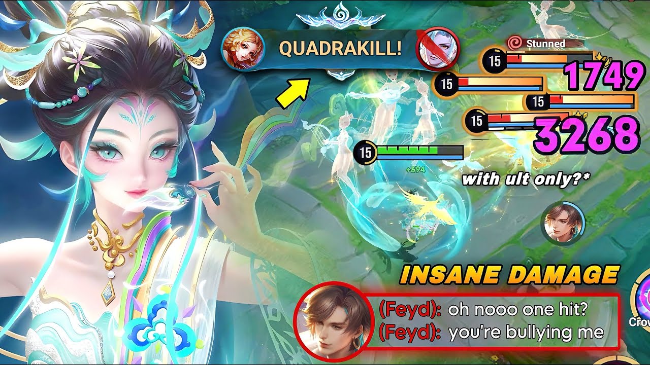 QUADRAKILL! DAJI CAN EASILY BURST FADE USING ULT ONLY WITH THIS INSANE DAMAGE! | DAJI BUILD & ARCANA