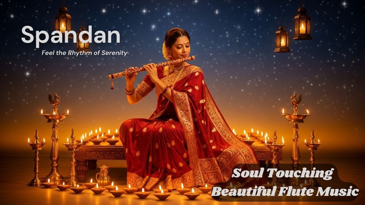 Spandan - Best Indian Instrumental Music | Soul Touching Beautiful Flute Music | Flute # 176