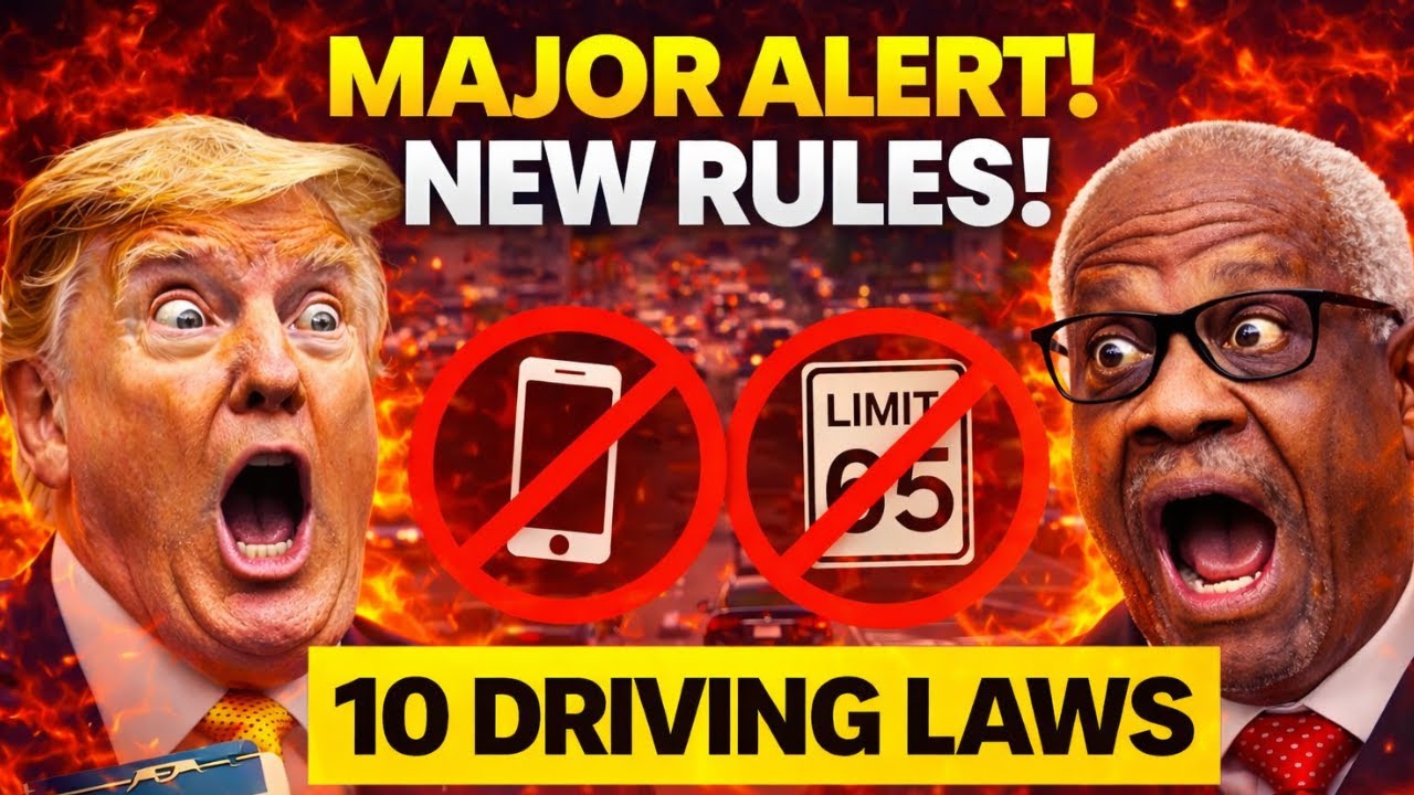 10 Driving Laws Just Changed in 2026 &mdash; Most Drivers Miss #3, New Rules Every Driver Must Follow