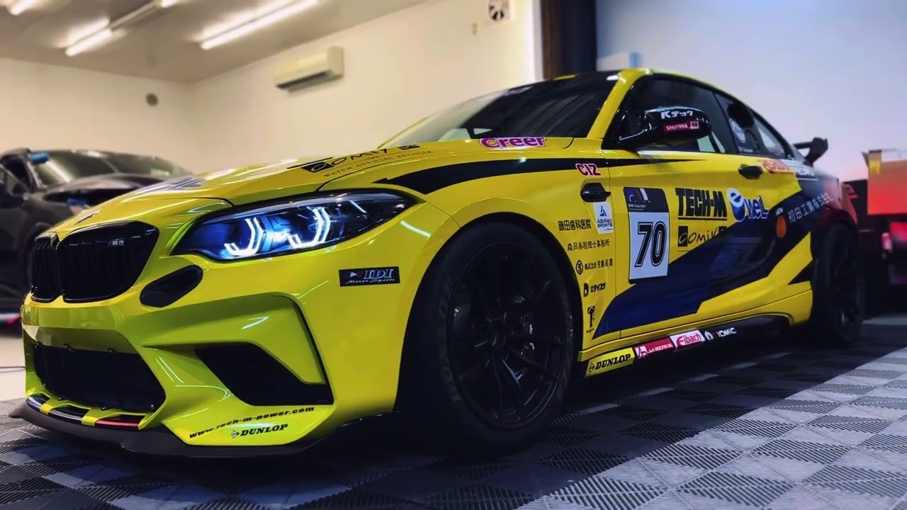 BMW M2CS RACING  wrapping