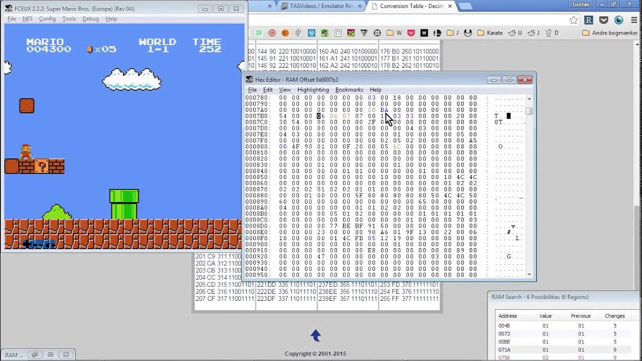 Having fun with the music in Super Mario Bros.